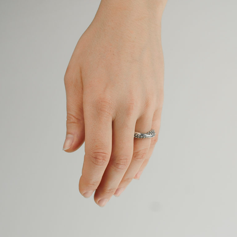 Anello Sa Fide Vista Mano