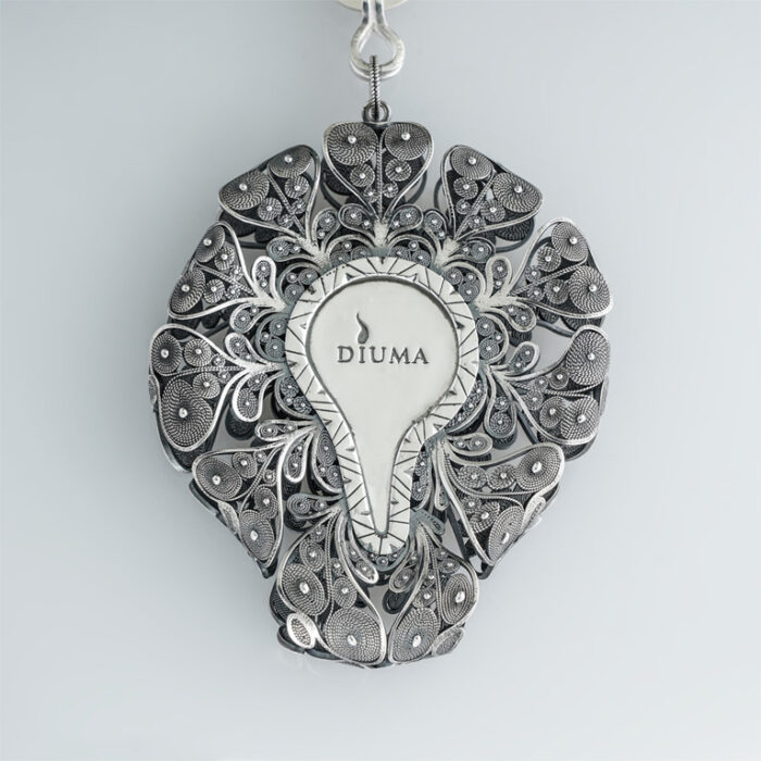 collana Oblio rosone reliquiario sardo Ex auctor